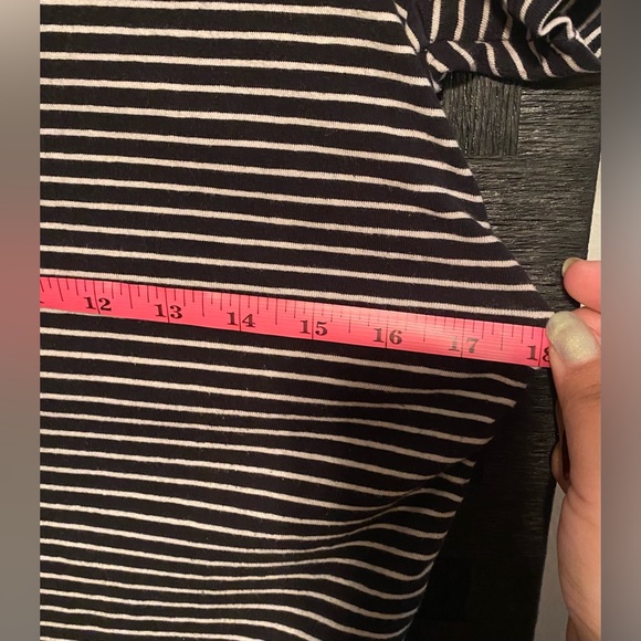 Women’s Maternity Striped Dress Size L - Picture 9 of 12